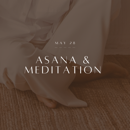 Bild på ASANA + MEDITATION with Michelle Baker - 28 maj - Varberg