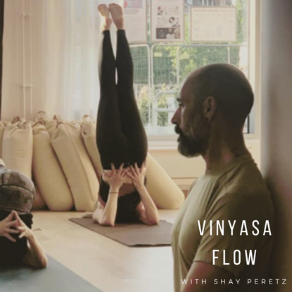 Bild på Vinyasa Flow & Meditation with SHAY PERETZ - 23 april - Varberg